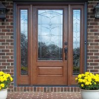 Entry Door With Bella Glass Installation Project