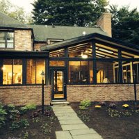 Antique Brown Eco Green Knee Wall