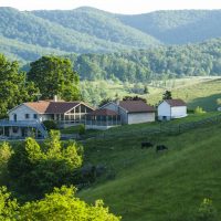 Tan Glass Knee Wall Transitions