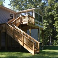 White Glass Knee Wall Elements (5)