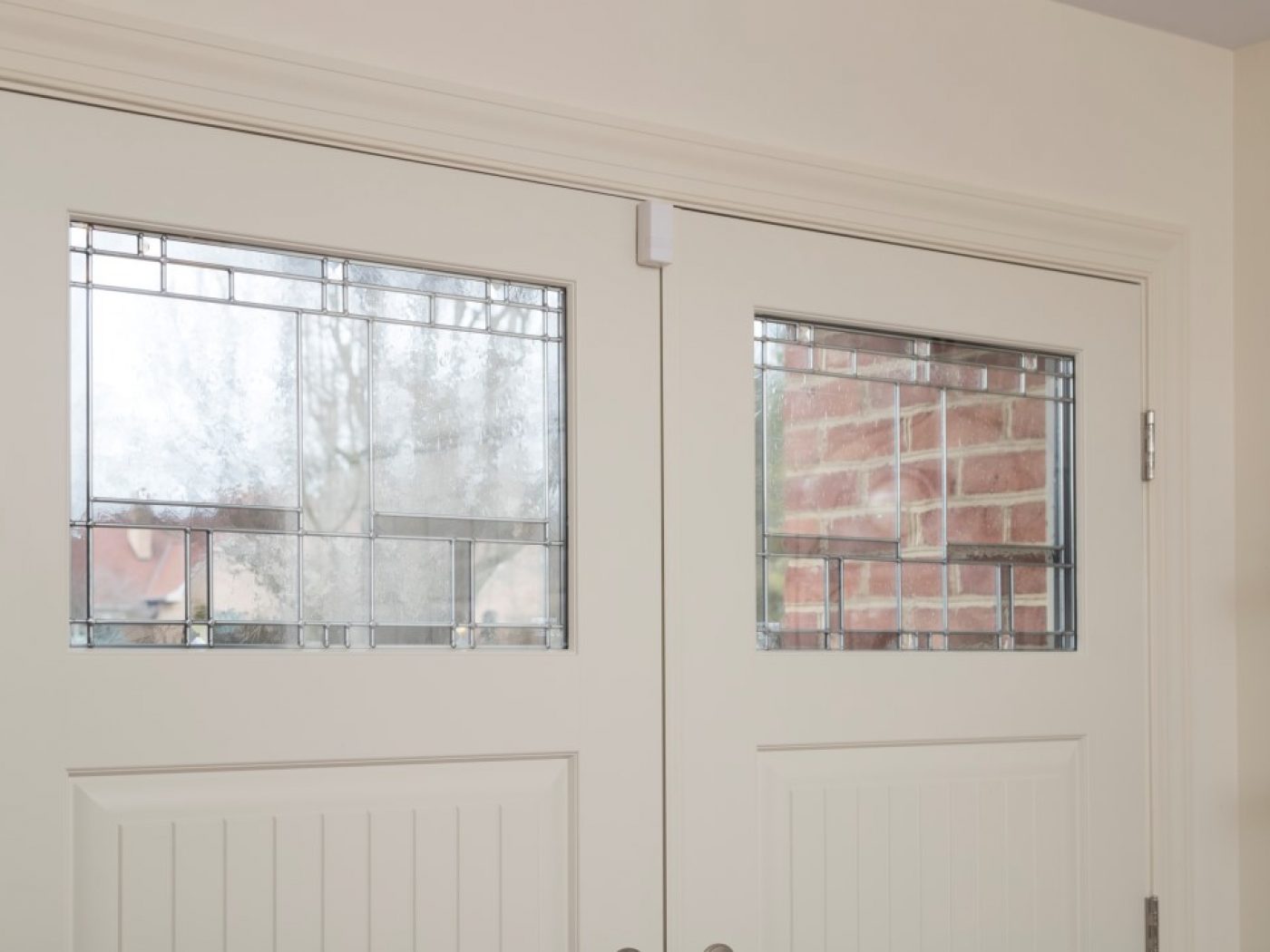 above door double windows