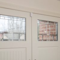 above door double windows