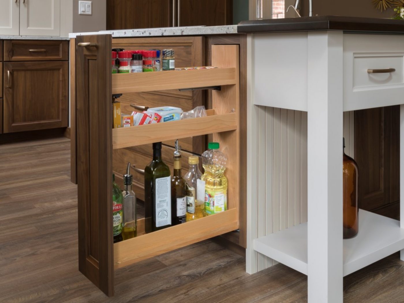 beautiful pull out cabinet