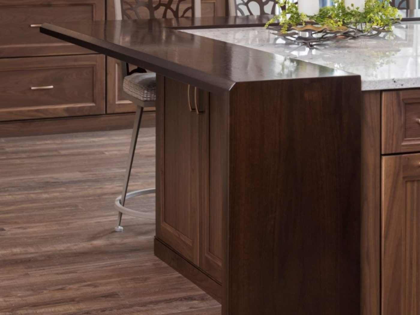 beautiful wooden bar