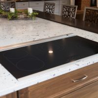 cutting board on table