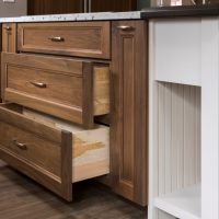 open kitchen island cabinet