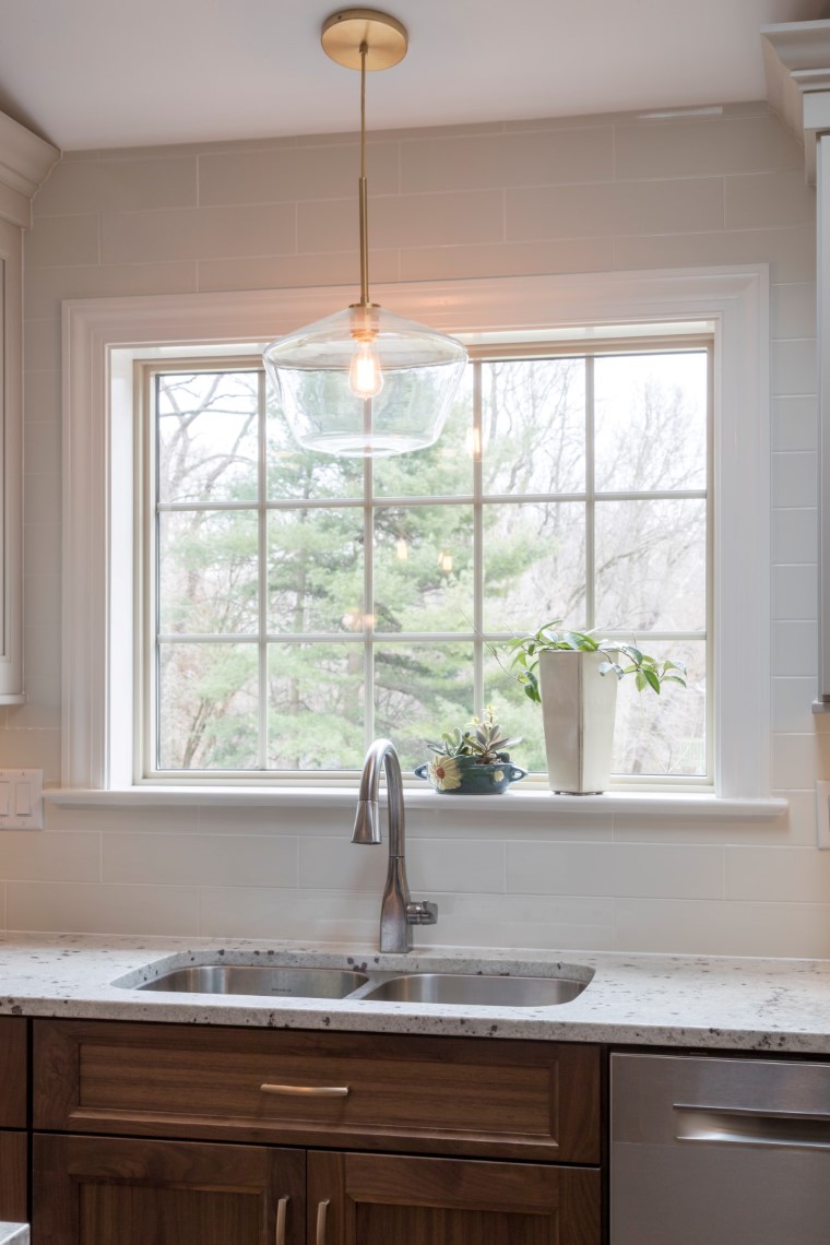sink kitchen and window