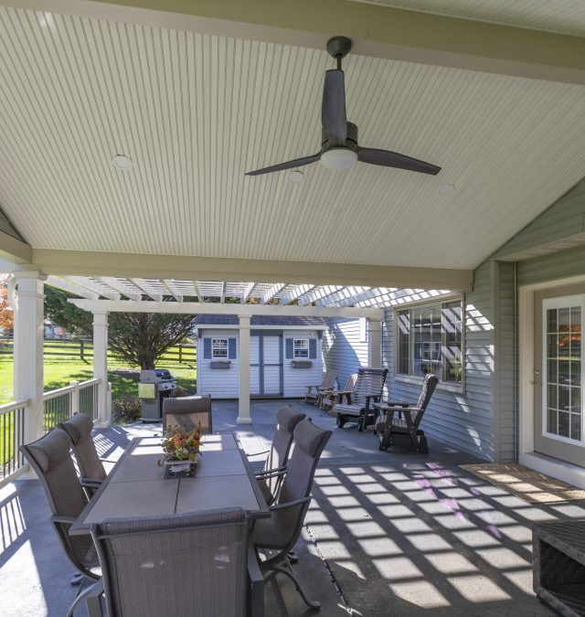 Squire Lane Patio & Gable Roof
