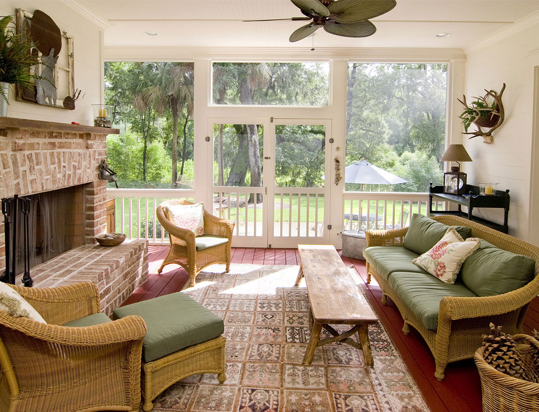 Traditional sunroom style & design 