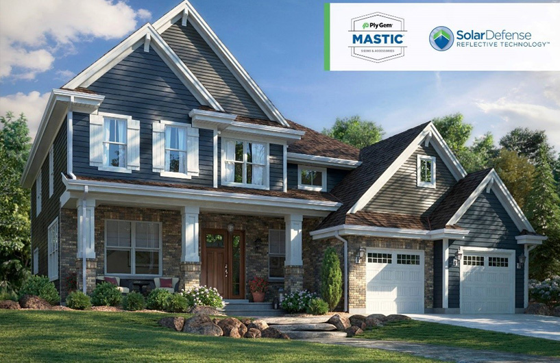 Mastic solar defense siding 