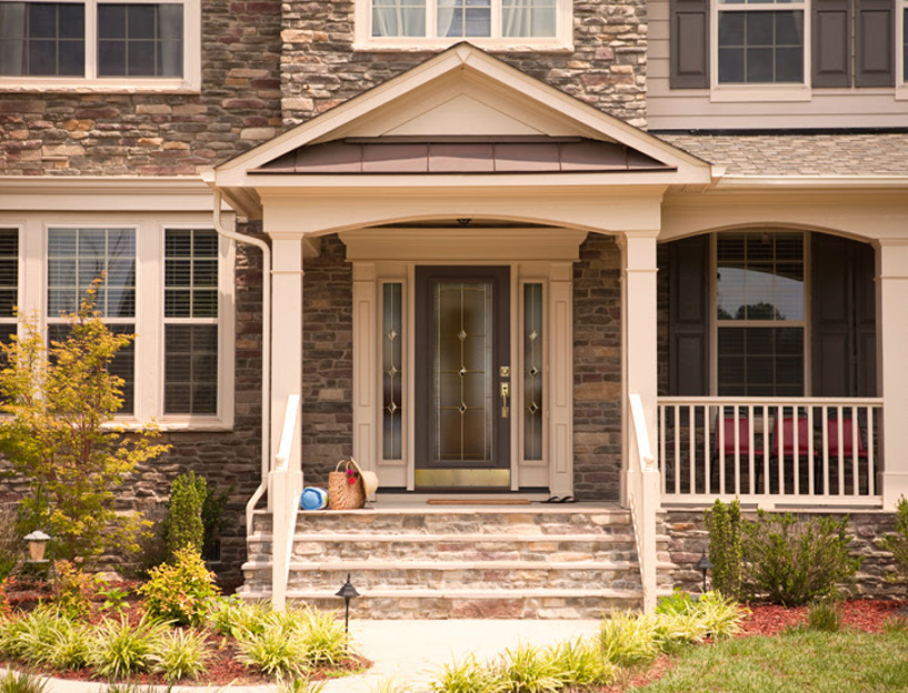Ornate front door option