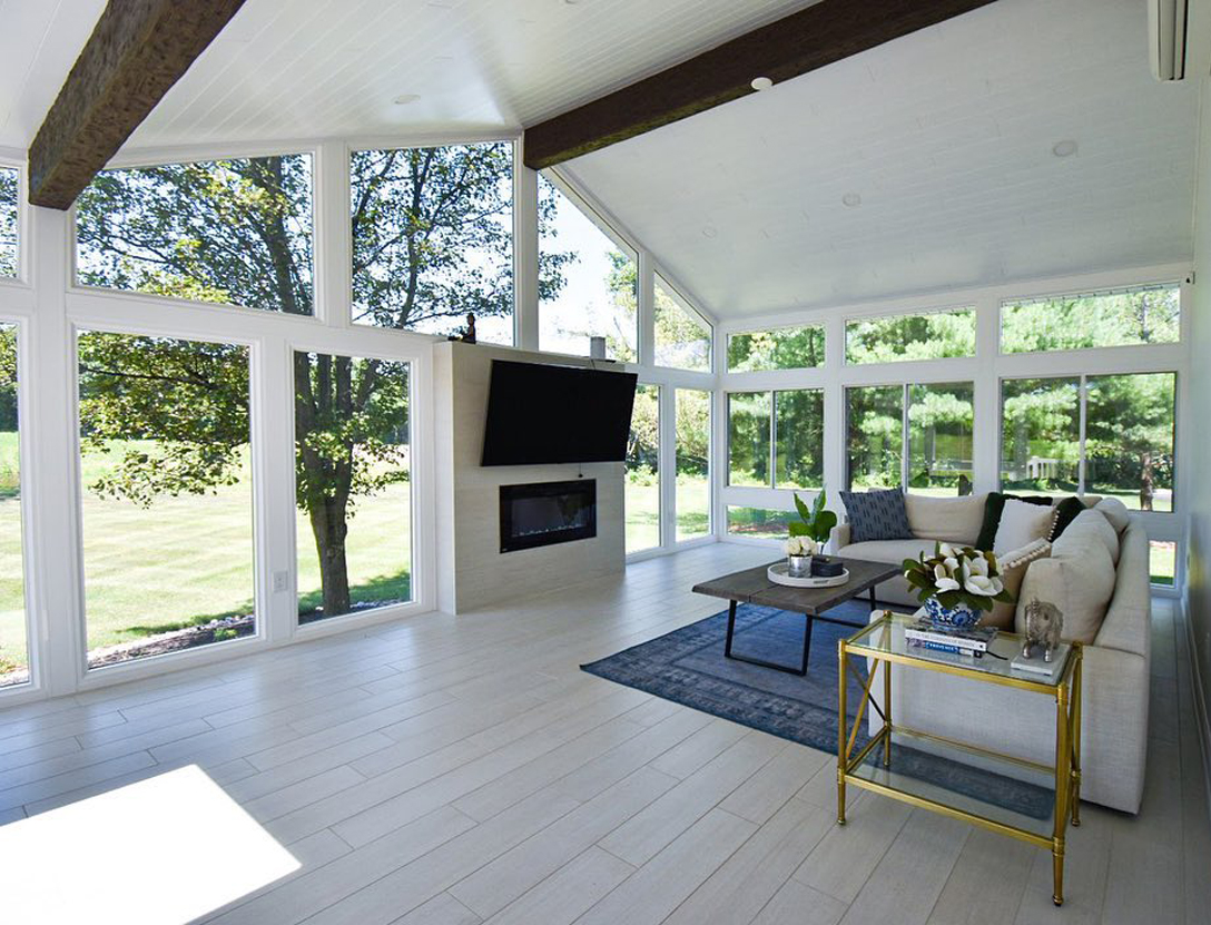 Popular window replacement options for sunroom