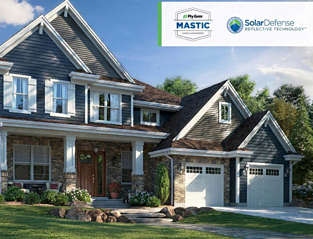 Popular Mastic siding options for home exterior