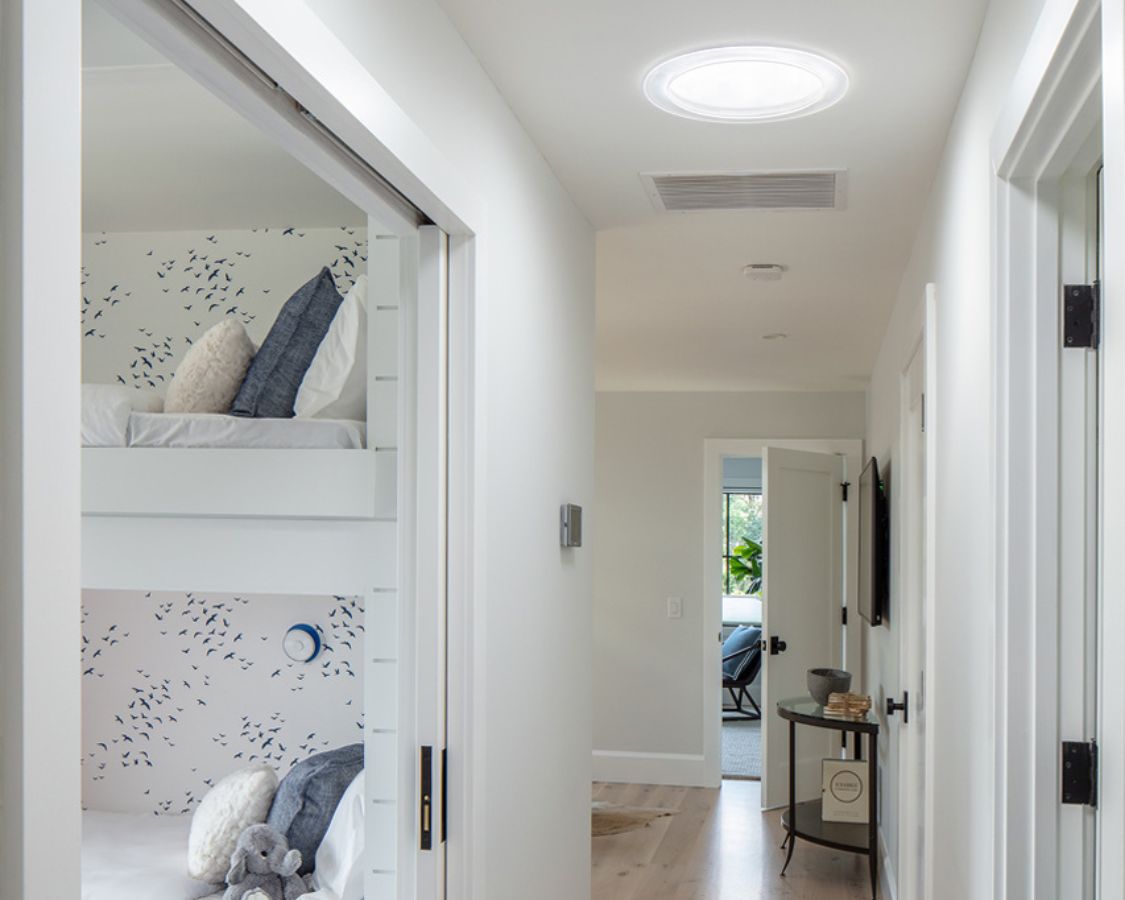 Velux skylight for hallway of home