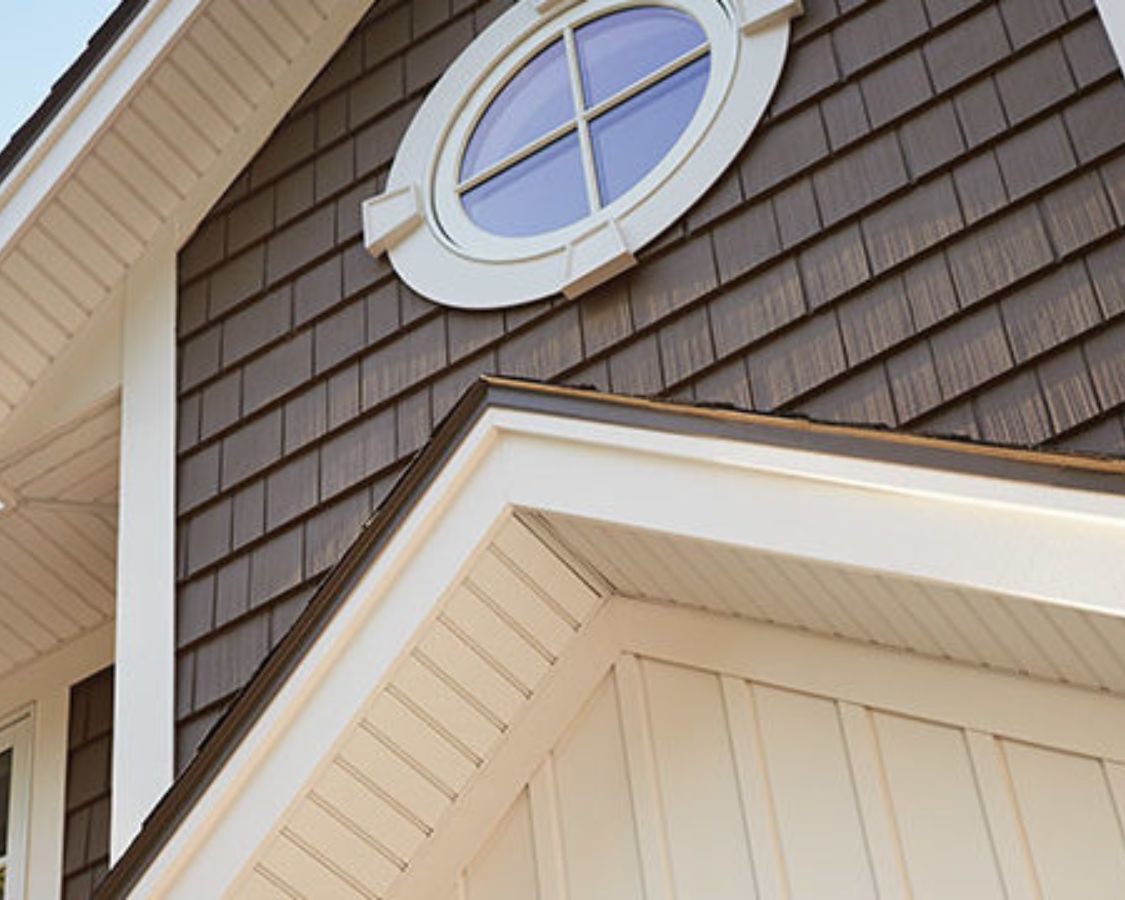 Modern styles of vinyl siding for homes and garages