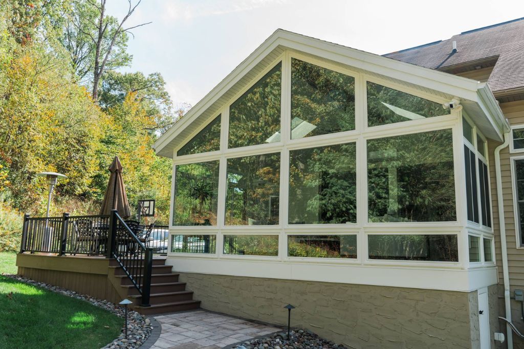 Modern 3 Season Sunroom