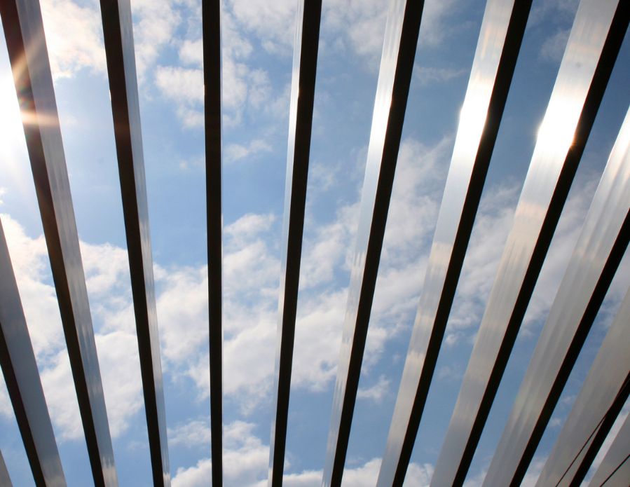 modern pergola for sale with open slat design