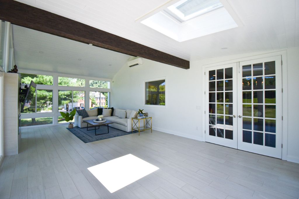 Skylight that no longer leaks when it rains