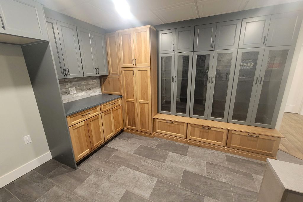 Basement refinishing ideas for organization