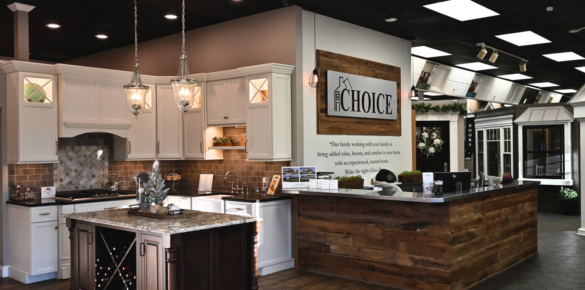 choice home remodeling showroom in lancaster county pa